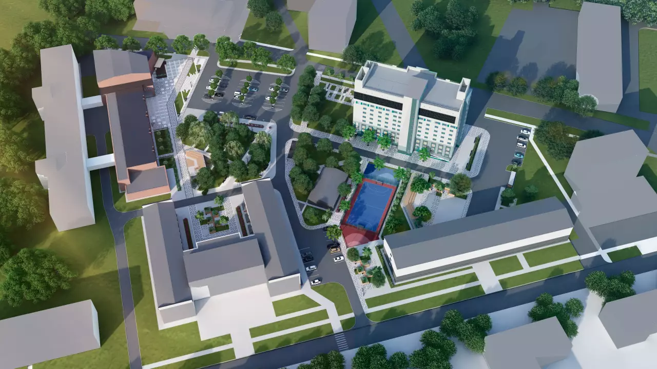 Разработка студенческого городка в г. Алчевск