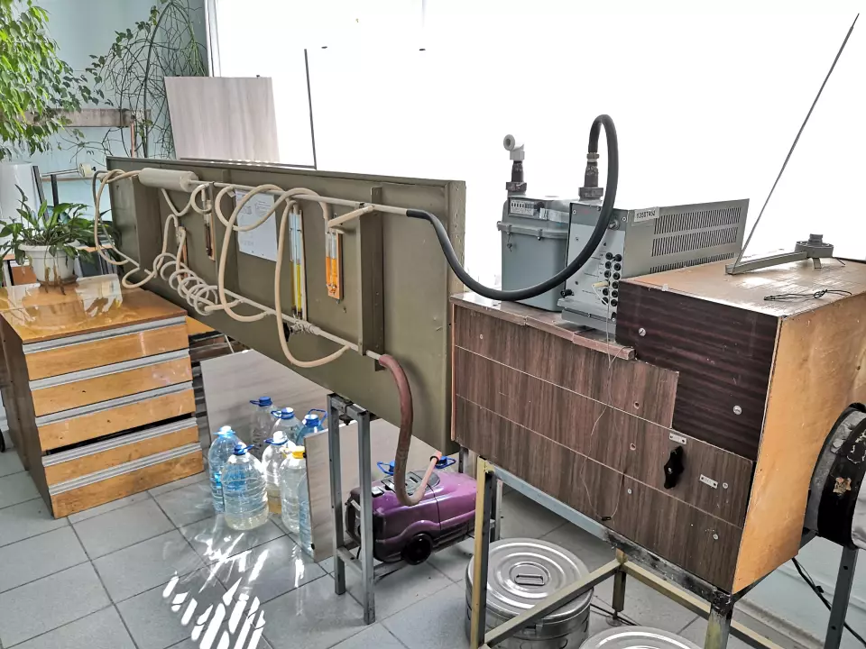 Стенд № 5 - "Гидравлические сопротивления трубопровода"