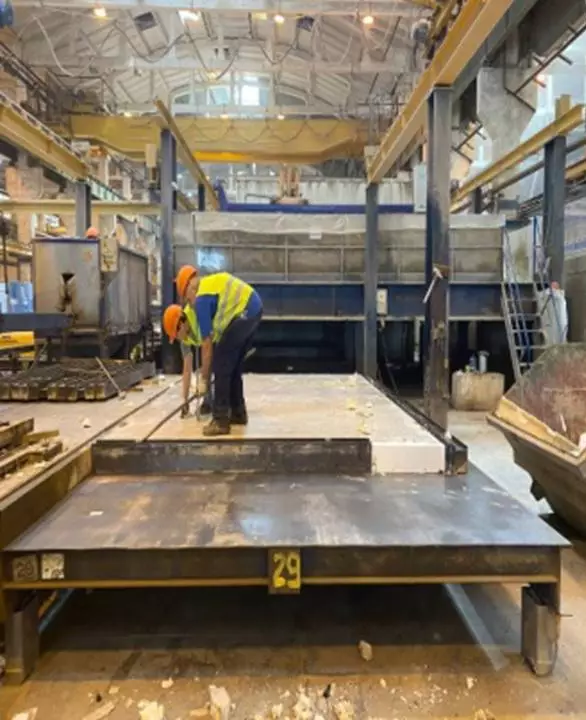 Студенты на выездной практике на  ООО «ДСК-1» (г. Москва)