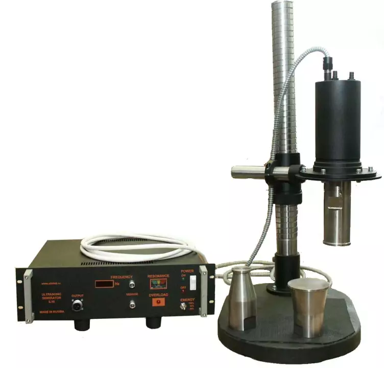 Ультразвуковая установка УЗД1 - 1,6/22 для лабораторных исследований воздействия ультразвука на жидкие среды