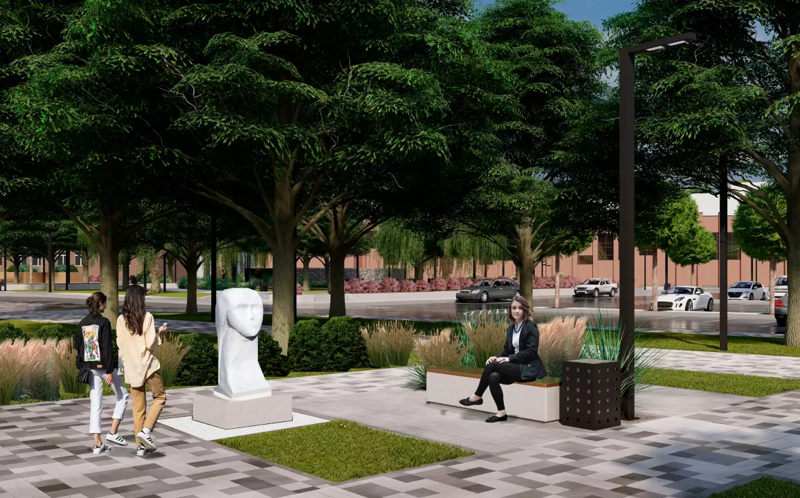 Разработка студенческого городка в г. Алчевск