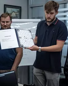 Сотрудники компании ООО «Русмайн Инжиниринг», выпускники БГТУ им. В.Г. Шухова