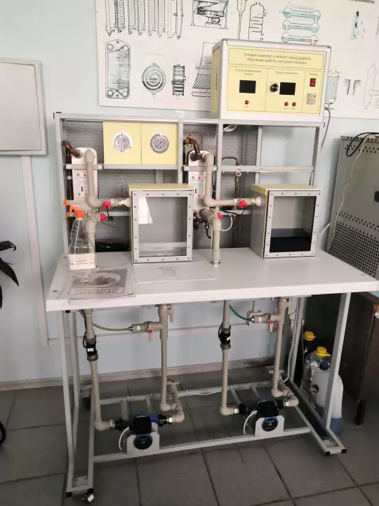 Стенд №1 - "Изучение работы теплового насоса"