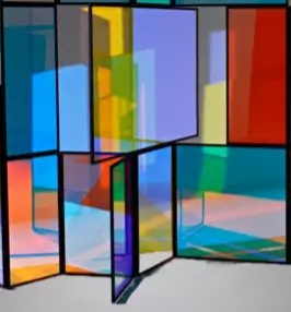 Цветные стекла