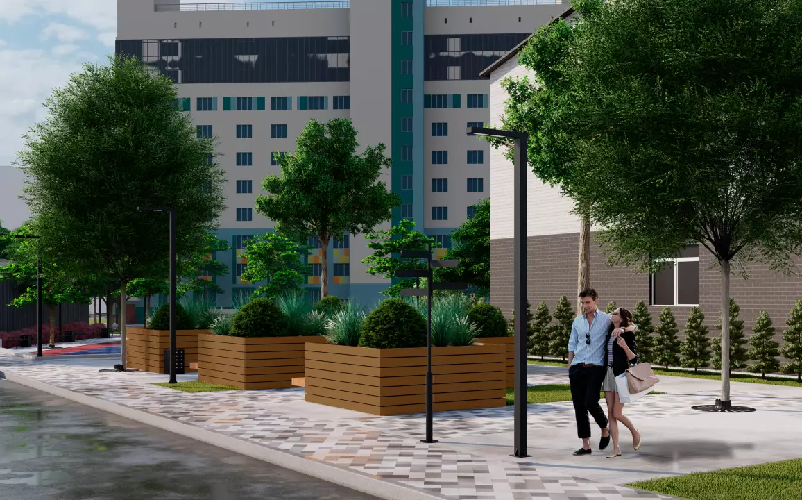 Разработка студенческого городка в г. Алчевск