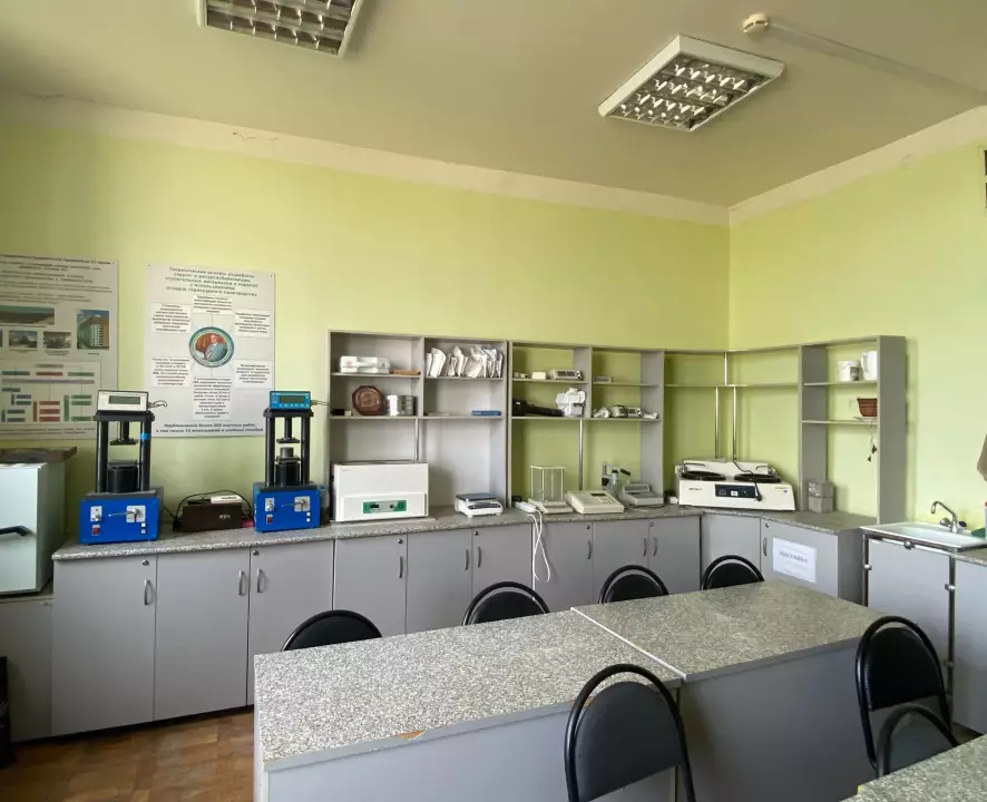 Лаборатория сухих строительных смесей (207 УК № 2)