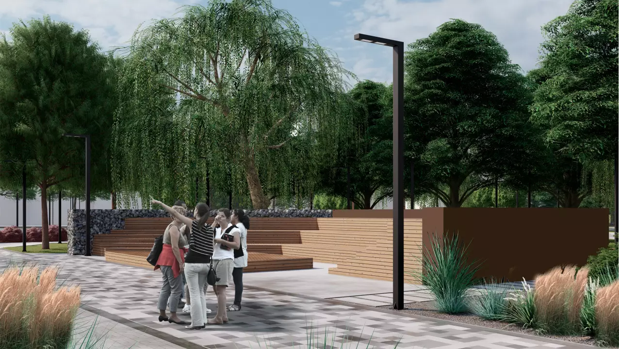 Разработка студенческого городка в г. Алчевск