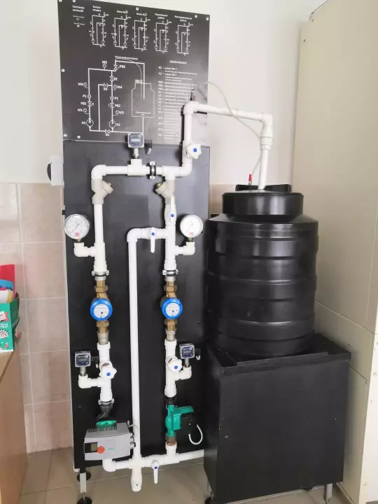 Стенд "Испытание центробежных насосов"