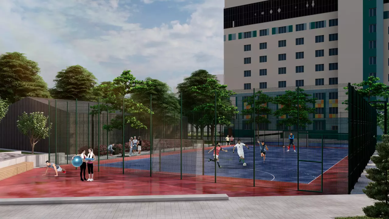 Разработка студенческого городка в г. Алчевск